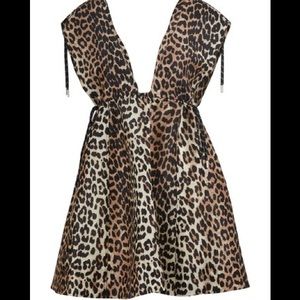 Ganni Leopard Print Jumper